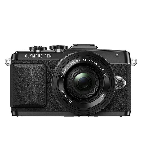 【5/9~5/16限定!最大4,000円OFF&5/10, 5/15限定で最大P3倍】【中古】オリンパス OLYMPUS E-PL7 14-42mm EZレンズキット ブラック SDカード付き