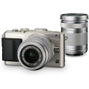 【3/4~3/11限定!最大4,000円OFF&3/5, 3/10限定で最大P3倍】【中古】オリンパス OLYMPUS E-PL6 ダブルズームキット シルバー E-PL6 DZKIT SLV SDカード付き