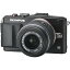 【中古】オリンパス OLYMPUS E-PL6 レンズキット ブラック E-PL6 LKIT BLK SDカード付き