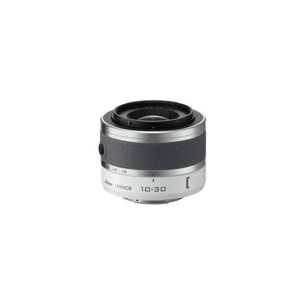 【中古】ニコン Nikon 1 NIKKOR ワンニッコール VR 10-30mm f/3.5-5.6 ホワイト 1NVR10-30 wh