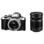 【中古】オリンパス OLYMPUS OM-D E-M10 MarkII EZダブルズームキット シルバー SDカード付き