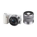 【5/1限定 全品P3倍】【中古】ソニー SONY デジタル一眼カメラ α NEX-5N ダブルレンズキット ホワイト NEX-5ND/W