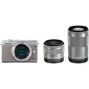 【5/1限定 全品P3倍】【中古】キヤノン Canon EOS M100 ダブルズームキット グレー