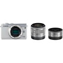 【5/9~16限定!最大4,000円OFF&5/5,5/10限定で最大P3倍】【中古】キヤノン Canon EOS M100 ダブルレンズキット ホワイト EO...