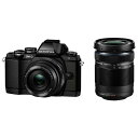 【7/19~26限定!最大4,000円OFF&7/25限定で最大P3倍】【中古】オリンパス OLYMPUS OM-D E-M10 ダブルズームキット ブラック ...