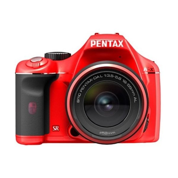 【5/23~5/27限定 最大4,000円OFF 5/25限定で最大P3倍】【中古】ペンタックス PENTAX K-x レンズキット レッド SDカード付き SDカード付き