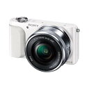 【中古】ソニー SONY NEX-3N パワーズームレンズキット ホワイト NEX-3NL W SDカード付き