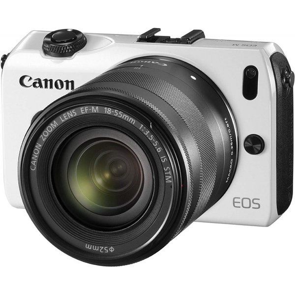 5/23~5/27!4,000OFF&5/25ǺP3ܡۡšۥΥ Canon EOS M 󥺥å ۥ磻 EOSMWH-18-55ISSTMLK SDդ