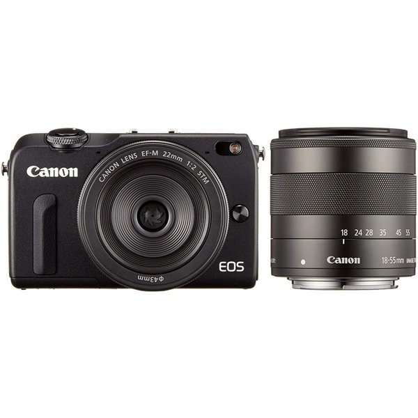 【中古】キヤノン Canon EOS M2 ダブル