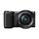 【7/19~26限定!最大4,000円OFF&7/25限定で最大P3倍】【中古】ソニー SONY α NEX-5T パワーズームレンズキット ブラック SDカード付き