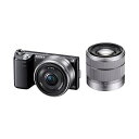 【4/24~4/27限定!最大4,000円OFF&4/25限定で最大P3倍】【中古】ソニー SONY α NEX-5N ダブルレンズキット ブラック SDカード付き