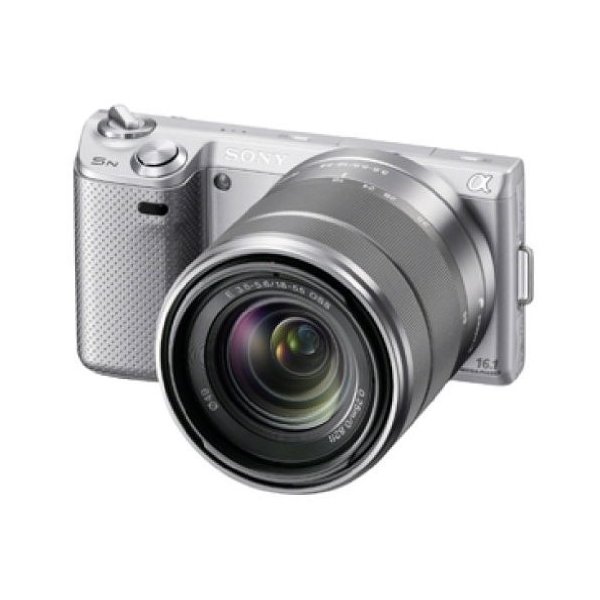 【5/23~5/27限定 最大4,000円OFF 5/25限定で最大P3倍】【中古】ソニー SONY α NEX-5N ダブルズームレンズキット シルバー SDカード付き