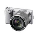 【5/1限定!全品P3倍】【中古】ソニー SONY α NEX-5N ダブルズームレンズキット シルバー SDカード付き