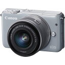 【7/19~26限定!最大4,000円OFF&7/25限定で最大P3倍】【中古】キヤノン Canon EOS M10 レンズキット グレー EOSM10GY-1...