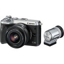 【7/19~26限定!最大4,000円OFF&7/25限定で最大P3倍】【中古】キヤノン Canon EOS M6 レンズEVFキット シルバー EOSM6SL...