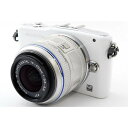 【中古】オリンパス OLYMPUS E-PM1 ホワ