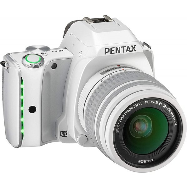 【5/9~5/16限定 最大4,000円OFF 5/10, 5/15限定で最大P3倍】【中古】ペンタックス PENTAX K-S1 レンズキット ホワイト ペンタックス SDカード付き