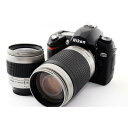 【5/9~16限定!最大4,000円OFF&5/5,5/10限定で最大P3倍】【中古】ニコン Nikon D70 標準&超望遠300ミリ ダブルズームセット