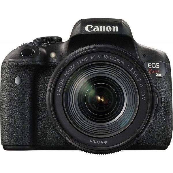 【中古】キヤノン Canon EOS Kiss X8i レンズキット EF-S18-135mm F3.5-5.6 IS USM 付属