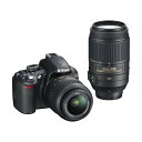 【中古】ニコン Nikon D3100 ダブルズームキット