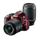 【中古】ニコン Nikon D3100 レッド 200m