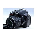 【10/1限定!最大ポイント3倍】【中古】ニコン Nikon D5300 18-55mm VR II レンズキット ブラック SDカード付き