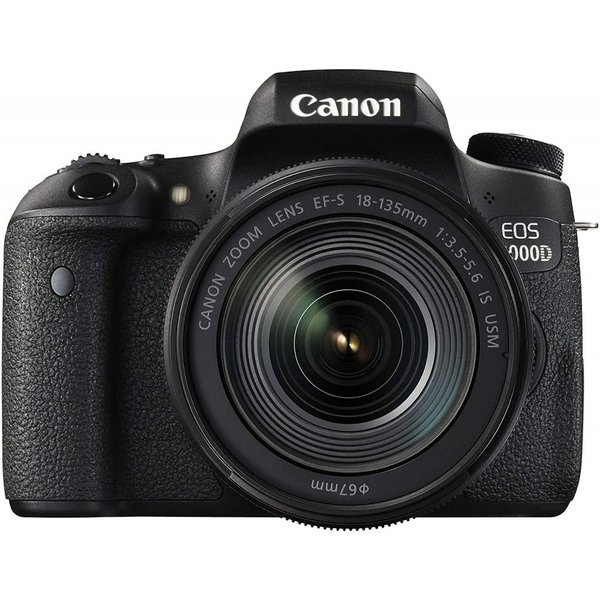 【中古】キヤノン Canon EOS 8000D レンズキット EF-S18-135mm F3.5-5.6 IS USM 付属