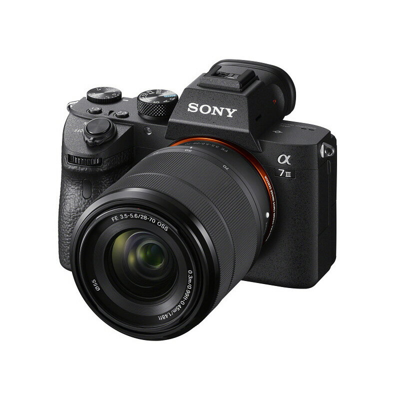 新品 SONY ソニー ミラーレス一眼カメラ α7 III ズームレンズキット （ILCE-7M3K）