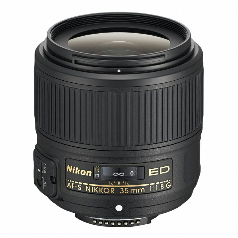 新品 Nikon ニコン 広角単焦点レンズ AF-S NIKKOR 35mm f/1.8G ED 交換レンズ