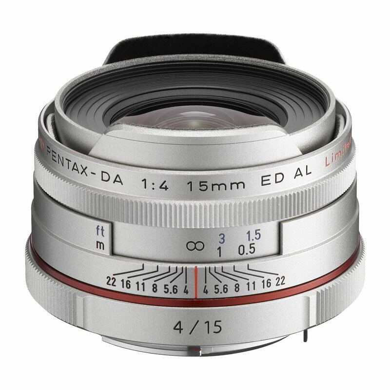 [新品]PENTAX ペンタックス HD PENTAX-DA 15mm F4 ED AL Limited シルバー 超広角単焦点レンズ