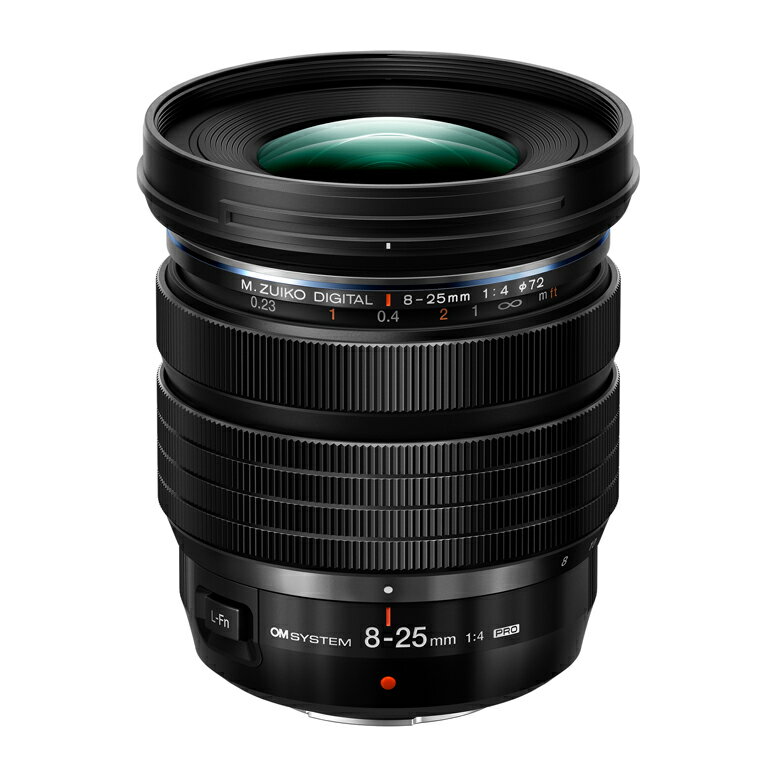 [新品]OM SYSTEM オーエムシステム マイクロフォーサーズ用高倍率ズームレンズ M.ZUIKO DIGITAL ED 8-25mm F4.0 PRO