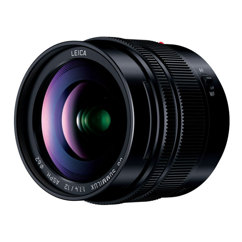 新品 Panasonic パナソニック LEICA DG SUMMILUX 12mm / F1.4 ASPH. (H-X012) 広角大口径単焦点レンズ マイクロフォーサーズ用