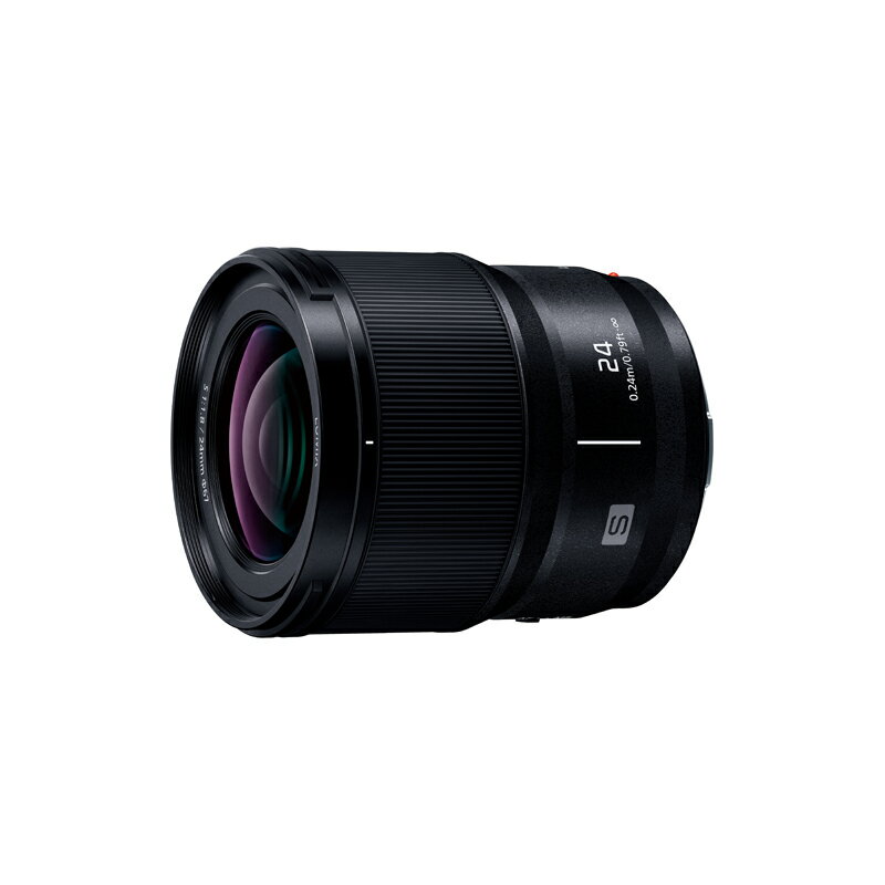 [新品]Panasonic パナソニック LUMIX S 24mm F1.8 （S-S24）大口径広角単焦点レンズ Lマウント用