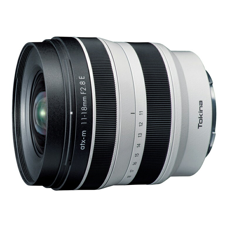 新品 Tokina トキナー APS-C用 広角ズームレンズ atx-m 11-18mm F2.8 E ソニーEマウント用 ホワイトエディション