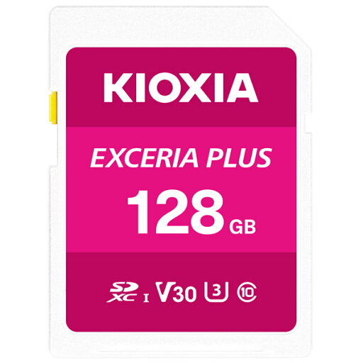 キオクシア KIOXIA EXCERIA PLUS SDHC/SDXC UHS-I メモリカード 128GB KSDH-A128G キオクシア KIOXIA EXCERIA PLUS SDHC/SDXC UHS-I メモリカード 128GB KSDH-A128G