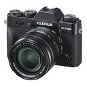 【7月15日24時間限定!Wエントリー&楽天カード決済でポイント最大14倍!】FUJIFILM フジフイルム ミラーレス一眼カメラ X-T30 XF18-55mm レンズキット ブラック