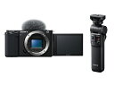 【グリップセット】SONY ソニー ミラーレス一眼カメラ レンズ交換式VLOGCAM ZV-E10 Black