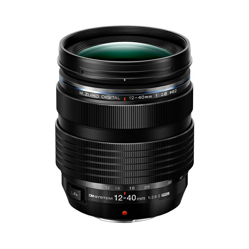 新品 OM SYSTEM オーエムシステム マイクロフォーサーズ用大口径標準ズームレンズ M.ZUIKO DIGITAL ED 12-40mm F2.8 PRO II