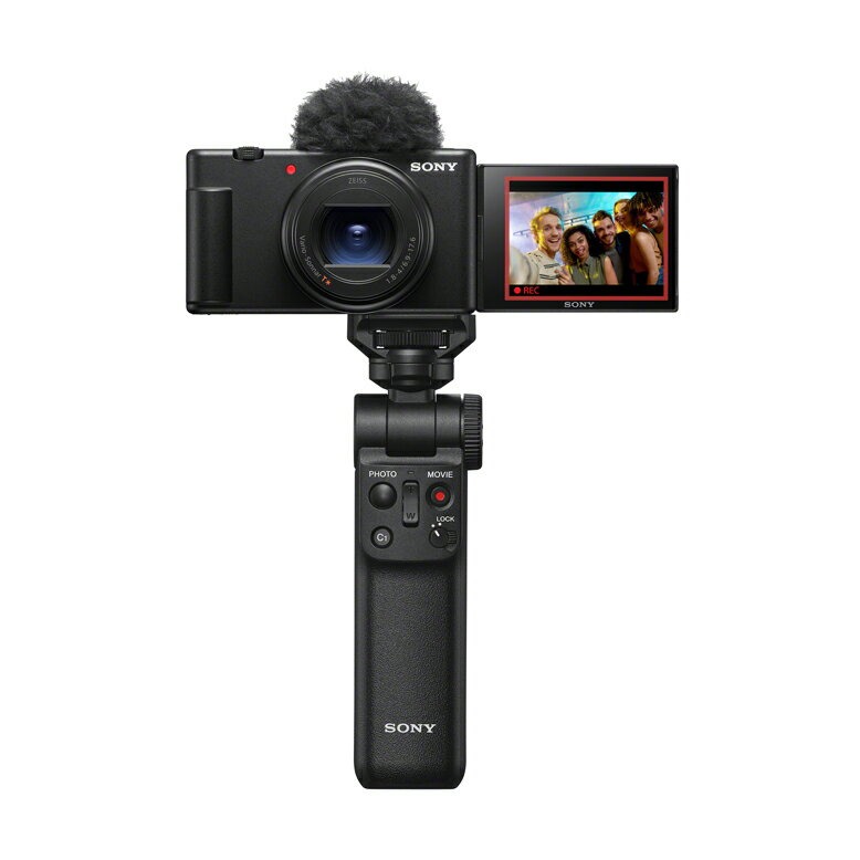 新品 SONY ソニー デジタルカメラ VLOGCAM ZV-1 II シューティンググリップキット ブラック ZV-1M2G B