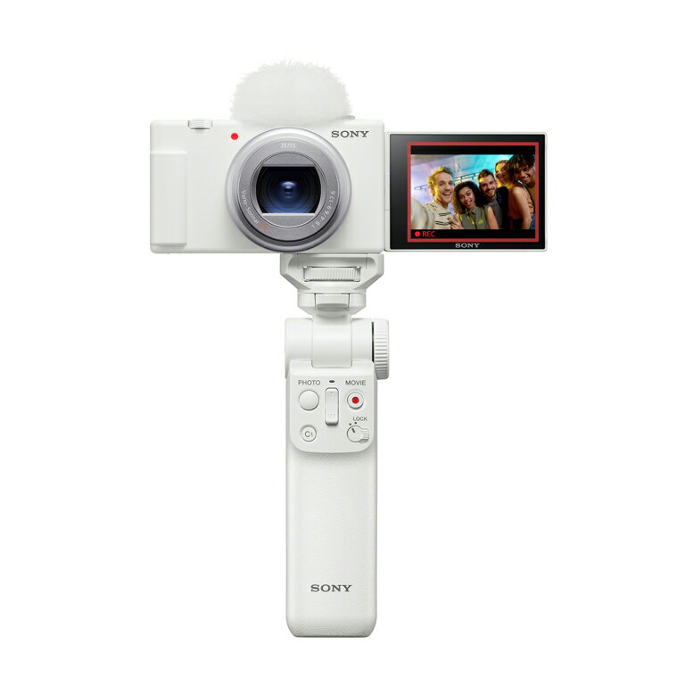 []SONY ˡ ǥ륫 VLOGCAM ZV-1 II 塼ƥ󥰥åץå ۥ磻 ZV-1M2G W