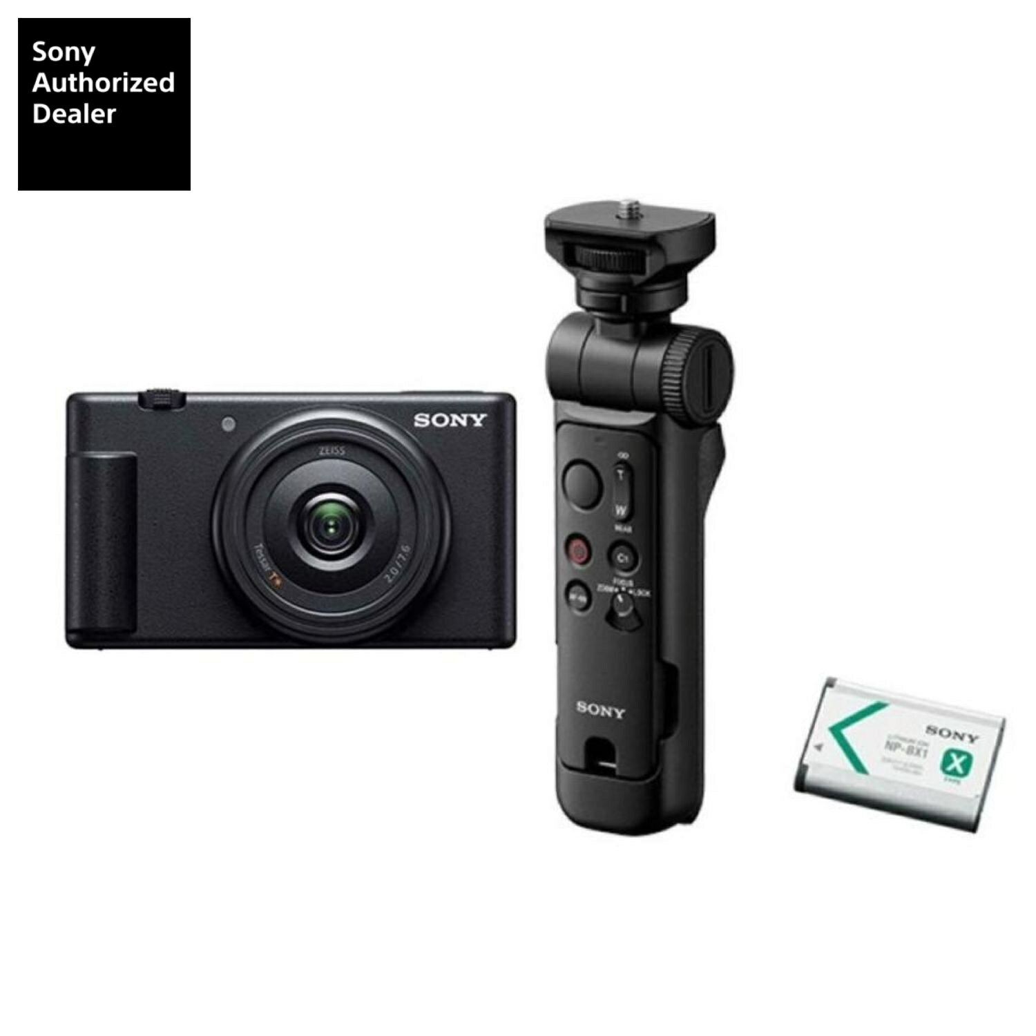 [新品]【ACC-VPT3XKアクセサリーセット】SONY ソニー VLOGCAM ZV-1F ブラック