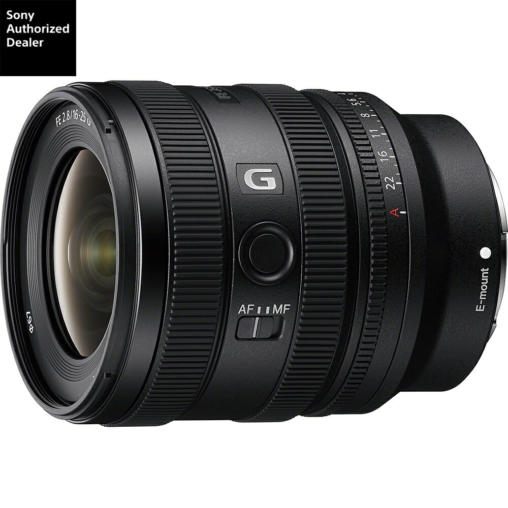 【予約商品 】SONY ソニー FE 16-25mm F2.8 G(SEL1625G)【2024年5月17日発売予定】