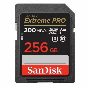 サンディスク Extreme Pro SDXCカード 256GB UHS-I U3【海外パッケージ品】