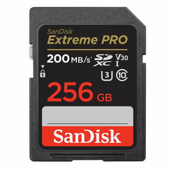 サンディスク Extreme Pro SDXCカード 256GB UHS-I U3【海外パッケージ品】 サンディスク Extreme Pro SDXCカード 256GB UHS-I U3【海外パッケージ品】