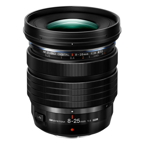 OM SYSTEM M.ZUIKO DIGITAL ED 8-25mm F4.0 PRO【メーカー取寄せ品】【選べる5年間延長保証対象(別料金)】