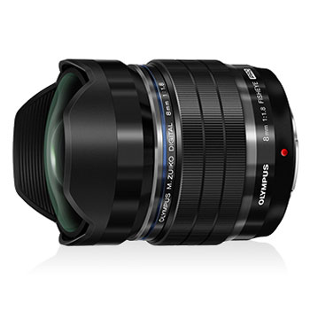 オリンパス M.ZUIKO DIGITAL ED 8mm F1.8 Fisheye PRO【メーカー取寄せ品】【選べる5年間延長保証対象(別料金)】