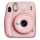 【あす楽対応】【千円キャッシュバックキャンペーン】フジフイルム インスタントカメラ チェキ instax mini 11 ブラッシュピンク