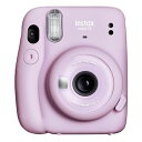 【あす楽対応】【千円キャッシュバックキャンペーン】フジフイルム インスタントカメラ チェキ instax mini 11 ライラックパープル