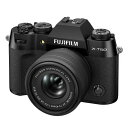 フジフイルム FUJIFILM X-T50 XC15-45mmレンズキット ブラック 日本語・英語版【選べる5年間延長保証対象(別料金)】
