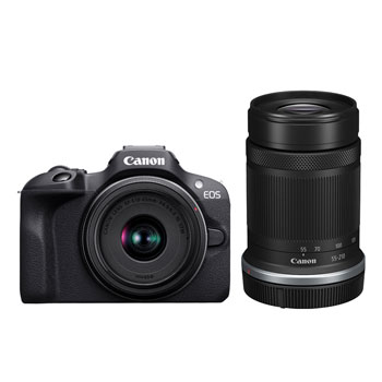 【新品】【1万円キャッシュバック】キヤノン EOS R100 ダブルズームキット【選べる5年間延長保証対象(別料金)】